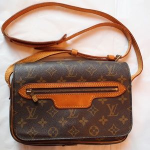 Authentic Vintage LV Monogram Crossbody Bag